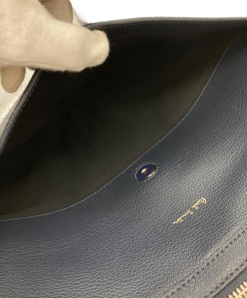 PAUL SMITH（ポールスミス）PAUL SMITH (ポールスミス) マルチストライプクラッチバッグ ネイビーの古着・服飾アイテム