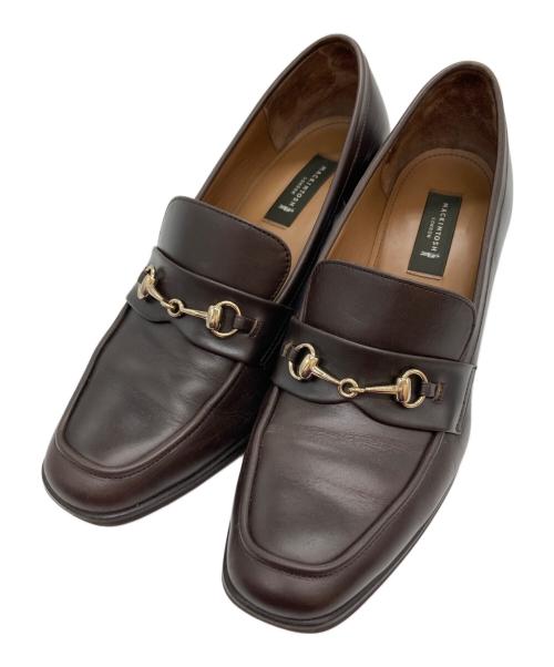MACKINTOSH（マッキントッシュ）MACKINTOSH (マッキントッシュ) ヒールローファー ブラウン サイズ:24の古着・服飾アイテム