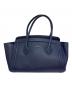 FURLA（フルラ）の古着「レザートートバッグ」｜ネイビー