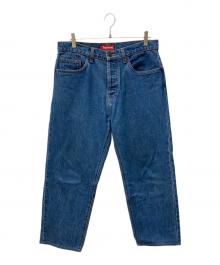 SUPREME（シュプリーム）の古着「relaxed/ワイドデニムパンツ」｜インディゴ