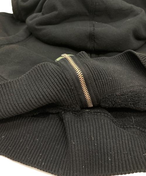 Stone Island Denims（ストーンアイランドデニム）STONE ISLAND Denims (ストーンアイランドデニム) ノースリーブジップパーカー ブラック サイズ:Lの古着・服飾アイテム