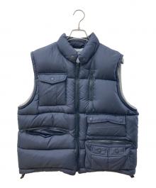 CHAPS RALPH LAUREN（チャップス ラルフローレン）の古着「マルチポケットダウンベスト」｜ネイビー