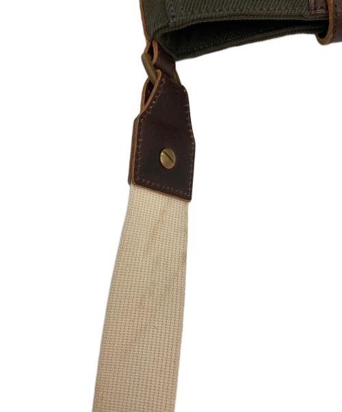 Vivienne Westwood（ヴィヴィアンウエストウッド）Vivienne Westwood (ヴィヴィアンウエストウッド) オーブプリントキャンバスショルダーバッグ カーキの古着・服飾アイテム