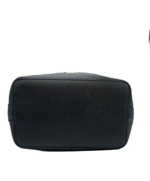 FURLA（フルラ）FURLA (フルラ) 巾着ハンドバッグ ブラックの古着・服飾アイテム