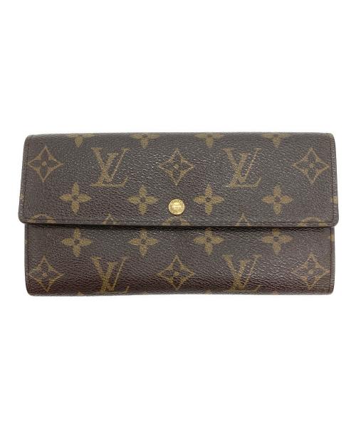 LOUIS VUITTON（ルイ ヴィトン）LOUIS VUITTON (ルイ ヴィトン) 長財布 ブラウンの古着・服飾アイテム
