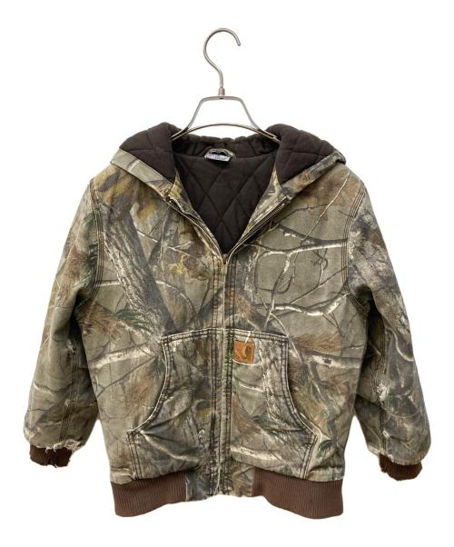CarHartt（カーハート）CarHartt (カーハート) リアルツリーカモアクティブジャケット カーキ サイズ:M(10-12)の古着・服飾アイテム