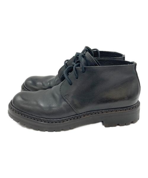 GEOFFREY B SMALL（ジェフリービースモール）GEOFFREY B SMALL (ジェフリービースモール) チャッカーブーツ ブラック サイズ:40の古着・服飾アイテム
