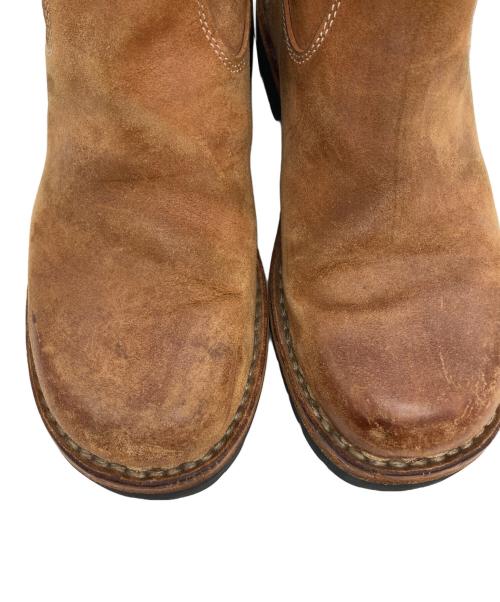 GUIDI&ROSELLINI（グイディ＆ロゼリーニ）GUIDI&ROSELLINI (グイディ＆ロゼリーニ) サイドジップブーツ ブラウン サイズ:40の古着・服飾アイテム