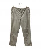 DOLCE & GABBANAドルチェ＆ガッバーナ）の古着「ステッチデザインパンツ」｜ライトグレー