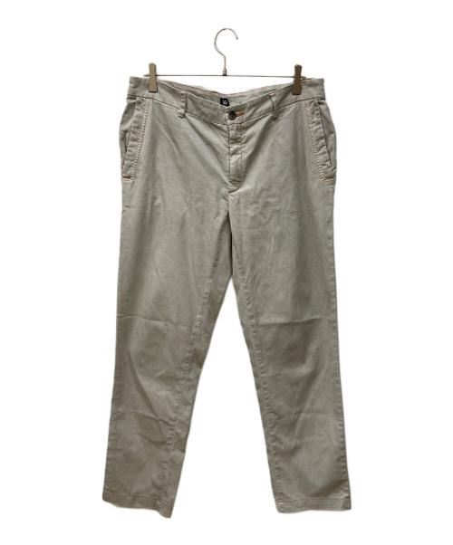 DOLCE & GABBANA（ドルチェ＆ガッバーナ）DOLCE & GABBANA (ドルチェ＆ガッバーナ) ステッチデザインパンツ ライトグレー サイズ:50の古着・服飾アイテム