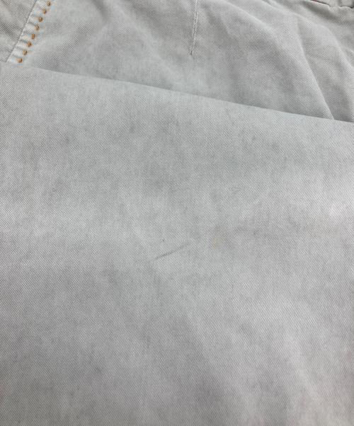 DOLCE & GABBANA（ドルチェ＆ガッバーナ）DOLCE & GABBANA (ドルチェ＆ガッバーナ) ステッチデザインパンツ ライトグレー サイズ:50の古着・服飾アイテム