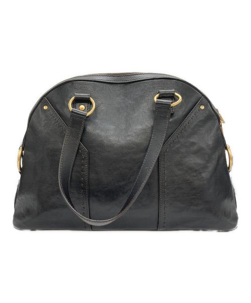 Yves Saint Laurent（イヴサンローラン）Yves Saint Laurent (イヴサンローラン) ミューズバッグ/ハンドバッグ ブラウンの古着・服飾アイテム