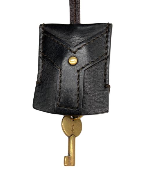 Yves Saint Laurent（イヴサンローラン）Yves Saint Laurent (イヴサンローラン) ミューズバッグ/ハンドバッグ ブラウンの古着・服飾アイテム