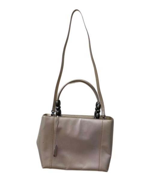 Christian Dior（クリスチャン ディオール）Christian Dior (クリスチャン ディオール) マリスパールハンドバッグ ベージュの古着・服飾アイテム