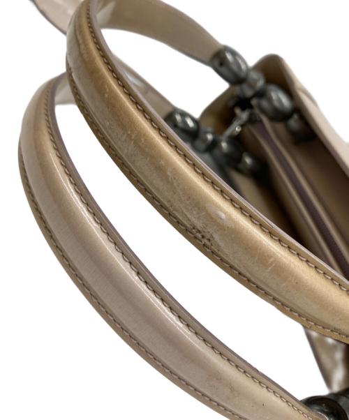 Christian Dior（クリスチャン ディオール）Christian Dior (クリスチャン ディオール) マリスパールハンドバッグ ベージュの古着・服飾アイテム