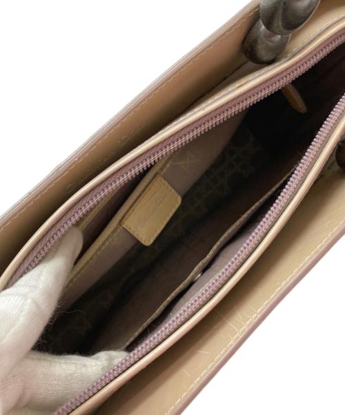 Christian Dior（クリスチャン ディオール）Christian Dior (クリスチャン ディオール) マリスパールハンドバッグ ベージュの古着・服飾アイテム