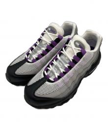 NIKE（ナイキ）の古着「WMNS Air Max 95 Next Nature/ローカットスニーカー」｜グレー×パープル