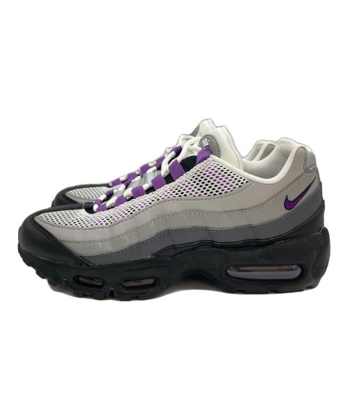 NIKE（ナイキ）NIKE (ナイキ) WMNS Air Max 95 Next Nature/ローカットスニーカー グレー×パープル サイズ:25の古着・服飾アイテム