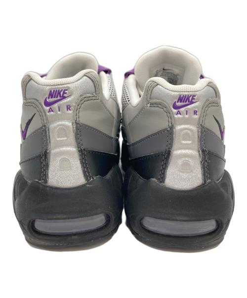 NIKE（ナイキ）NIKE (ナイキ) WMNS Air Max 95 Next Nature/ローカットスニーカー グレー×パープル サイズ:25の古着・服飾アイテム