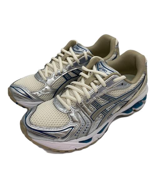 asics（アシックス）asics (アシックス) GEL-KAYANO 14/ローカットスニーカー アイボリー×シルバー サイズ:25の古着・服飾アイテム