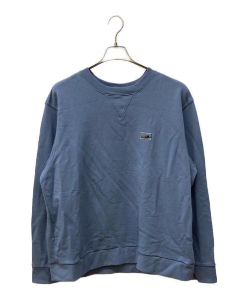 Patagonia（パタゴニア）Patagonia (パタゴニア) デイリー・クルーネック・スウェット ブルー サイズ:Ｌの古着・服飾アイテム