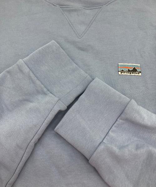Patagonia（パタゴニア）Patagonia (パタゴニア) デイリー・クルーネック・スウェット ブルー サイズ:Ｌの古着・服飾アイテム