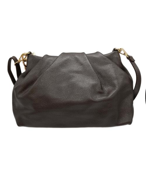 AULENTTI（オウレンティ）AULENTTI (オウレンティ) ゴールドチェーンショルダーバッグ ブラウン サイズ:-の古着・服飾アイテム