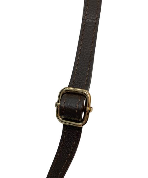 AULENTTI（オウレンティ）AULENTTI (オウレンティ) ゴールドチェーンショルダーバッグ ブラウン サイズ:-の古着・服飾アイテム