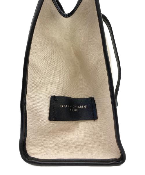 GIANNI CHIARINI（ジャンニ キアリーニ）GIANNI CHIARINI (ジャンニ キアリーニ) キャンバストートバッグの古着・服飾アイテム
