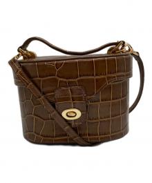 CHRISTIAN VILLA（クリスチャンヴィラ）の古着「バニティバッグ」｜ブラウン