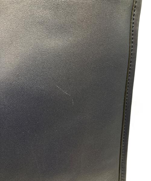 Calvin Klein（カルバンクライン）Calvin Klein (カルバンクライン) レザーブリーフケース ネイビーの古着・服飾アイテム