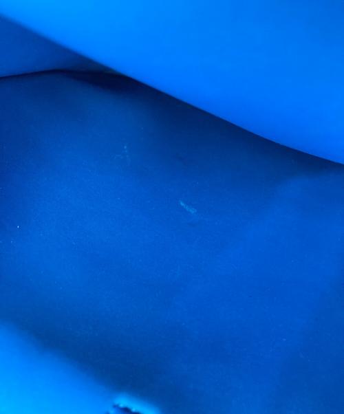 Calvin Klein（カルバンクライン）Calvin Klein (カルバンクライン) レザーブリーフケース ネイビーの古着・服飾アイテム