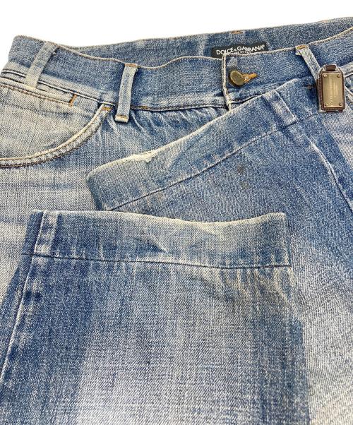 DOLCE & GABBANA（ドルチェ＆ガッバーナ）DOLCE & GABBANA (ドルチェ＆ガッバーナ) デニムパンツ インディゴ サイズ:SIZE 50の古着・服飾アイテム