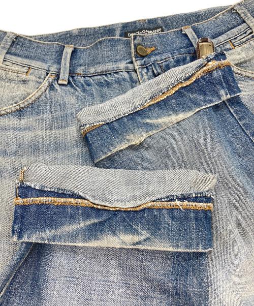 DOLCE & GABBANA（ドルチェ＆ガッバーナ）DOLCE & GABBANA (ドルチェ＆ガッバーナ) デニムパンツ インディゴ サイズ:SIZE 50の古着・服飾アイテム