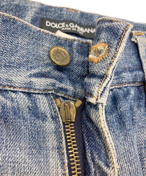 DOLCE & GABBANA（ドルチェ＆ガッバーナ）DOLCE & GABBANA (ドルチェ＆ガッバーナ) デニムパンツ インディゴ サイズ:SIZE 50の古着・服飾アイテム