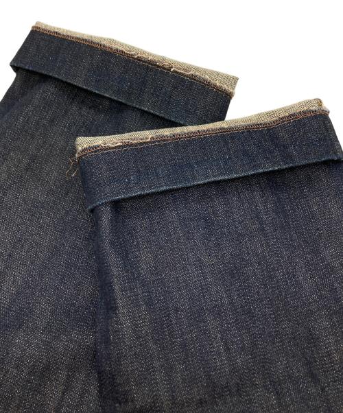 DOLCE & GABBANA（ドルチェ＆ガッバーナ）DOLCE & GABBANA (ドルチェ＆ガッバーナ) バッグ刺繍リジッドデニムパンツ インディゴ サイズ:44の古着・服飾アイテム