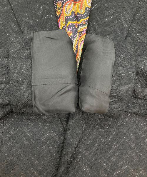 ETRO（エトロ）ETRO (エトロ) ペイズリーライニングラメテーラードジャケット ブラック サイズ:48の古着・服飾アイテム