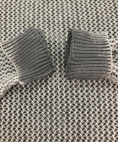 stussy（ステューシー）stussy (ステューシー) PIGMENT DYED LOOSE GAUGE SWEATER/ローゲージニット ブラック サイズ:XLの古着・服飾アイテム