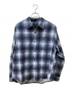 中古・古着通販】stussy (ステューシー) ROCCO FLANNEL PLAID SHIRT