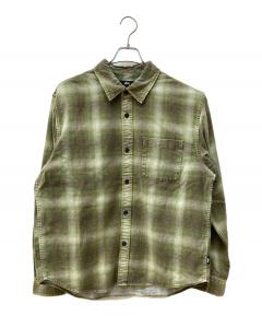 中古・古着通販】stussy (ステューシー) CRINKLED CHECK SS SHIRT