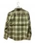 stussy (ステューシー) ROCCO FLANNEL PLAID SHIRT/チェックネルシャツ カーキ サイズ:Ｌ：20000円