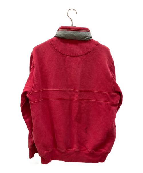 PALACE（パレス）PALACE (パレス) 3MS HOOD/スウェット レッド×グレー サイズ:XLの古着・服飾アイテム