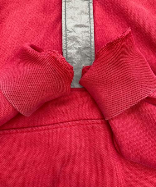 PALACE（パレス）PALACE (パレス) 3MS HOOD/スウェット レッド×グレー サイズ:XLの古着・服飾アイテム