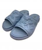 LOUIS VUITTONルイ ヴィトン）の古着「ウォーターフロントラインモノグラムミュール/サンダル」｜スカイブルー