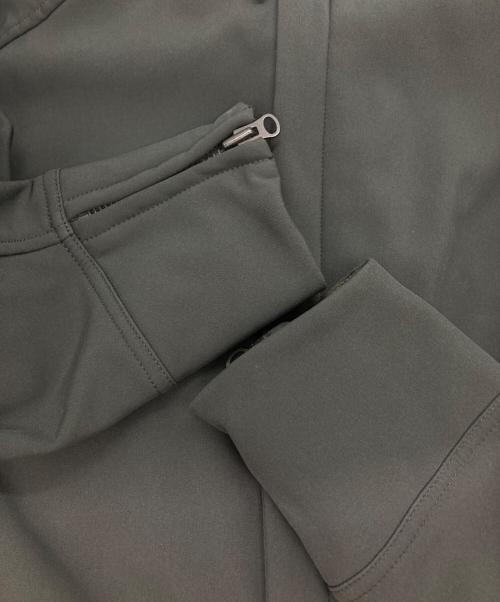 BURLAP OUTFITTER（バーラップアウトフィッター）BURLAP OUTFITTER (バーラップアウトフィッター) MICRO FLEECE HOODED COAT/コート ブラック サイズ:Lの古着・服飾アイテム