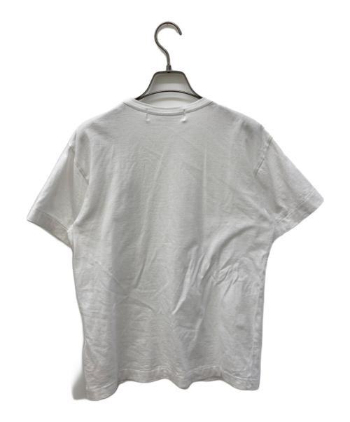 PLAY COMME des GARCONS（プレイコムデギャルソン）PLAY COMME des GARCONS (プレイコムデギャルソン) ハートロゴTシャツ ホワイト サイズ:Mの古着・服飾アイテム