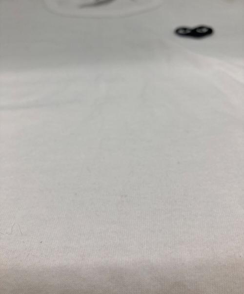 PLAY COMME des GARCONS（プレイコムデギャルソン）PLAY COMME des GARCONS (プレイコムデギャルソン) ハートロゴTシャツ ホワイト サイズ:Mの古着・服飾アイテム