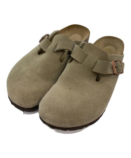 BIRKENSTOCK（ビルケンシュトック）BIRKENSTOCK (ビルケンシュトック) ボストン/レザーサンダル ベージュ サイズ:26の古着・服飾アイテム