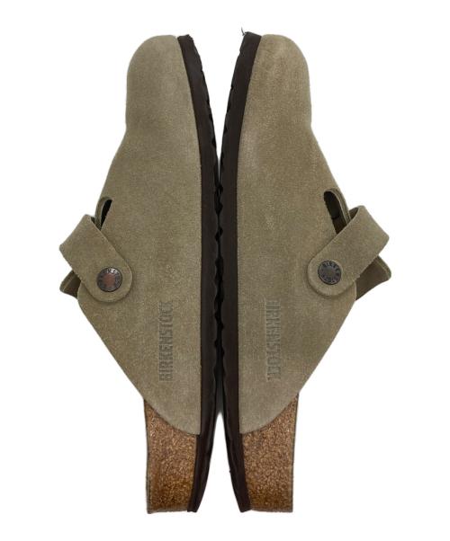 BIRKENSTOCK（ビルケンシュトック）BIRKENSTOCK (ビルケンシュトック) ボストン/レザーサンダル ベージュ サイズ:26の古着・服飾アイテム