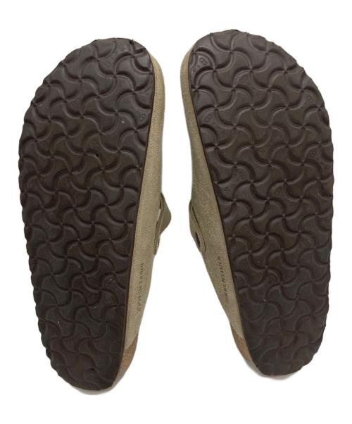 BIRKENSTOCK（ビルケンシュトック）BIRKENSTOCK (ビルケンシュトック) ボストン/レザーサンダル ベージュ サイズ:26の古着・服飾アイテム
